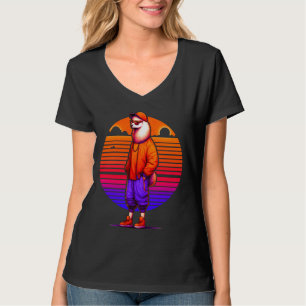 Camiseta Estilo Urbano Moderno Llama legal Arte Retroativa