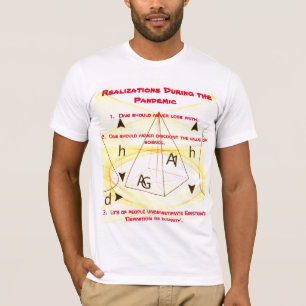 Camiseta Estilo - Vermelho Branco 'Realizações durante a 