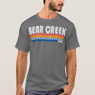 Camiseta Estilo Vintage 70s 80s Bear Creek, AK Premium1988