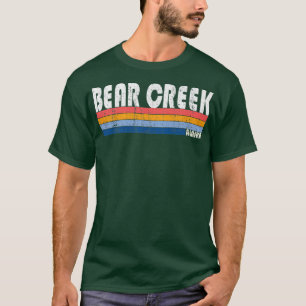 Camiseta Estilo Vintage 70s 80s Bear Creek, AK Premium1990