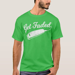 Camiseta Estilo Vintage Barber Com Dificuldade Obter Script