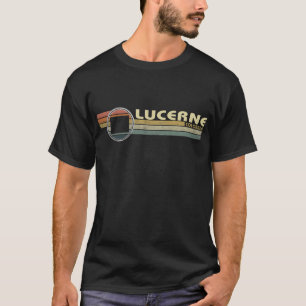 Camiseta Estilo Vintage dos Anos 80 LUCERNE, CO