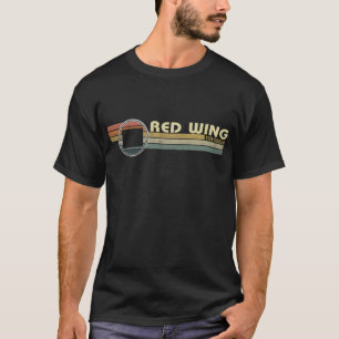Camiseta Estilo Vintage dos anos 80 RED WING, CO