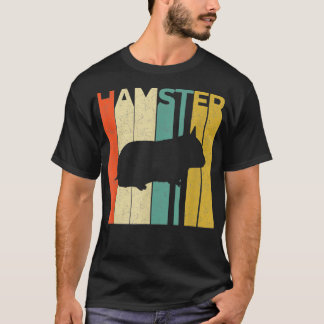 Camiseta Estilo Vintage Hamster Retro Hamster Animal Hamste