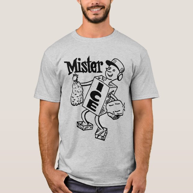 Camiseta Estilo Vintage Mister Ice T-Shirt (Frente)