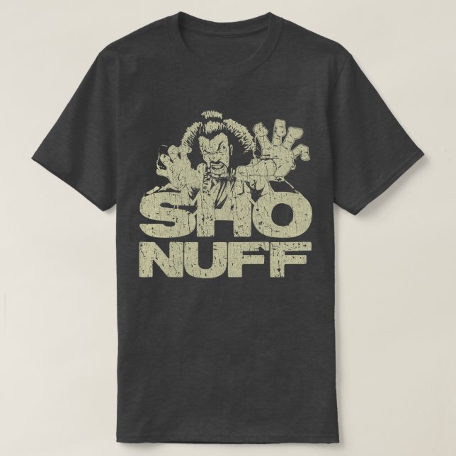 Camiseta ESTILO VINTAGE RETRO SHO NUFF 80S TShirt (Frente do Design)
