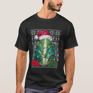 Camiseta Estilo Xmas Feia Santa Hat Natal