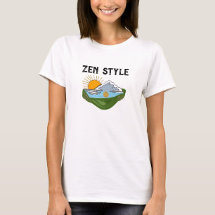 Camiseta Estilo Zen