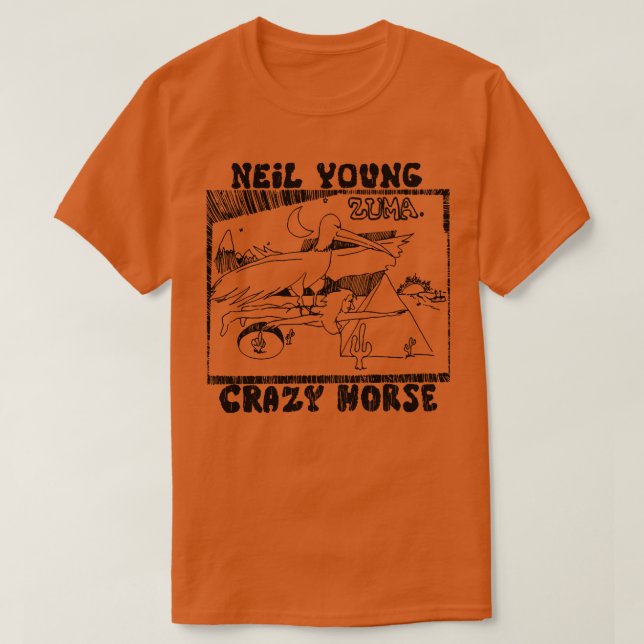 Camiseta Estilos 70 Zuma Art Horse Young (Frente do Design)