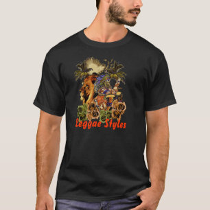 Camiseta Estilos da reggae