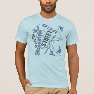 Camiseta Estilos do Snowboard