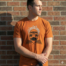 Camiseta Estilosa Caveira Sem Limites Bandeira Ame