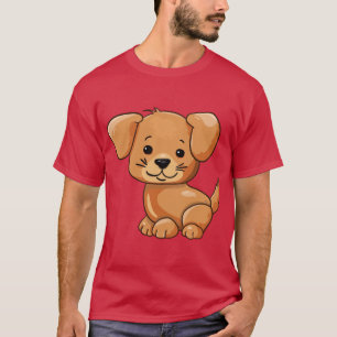 Camiseta Estilosa com Impressão de Cachorro para A