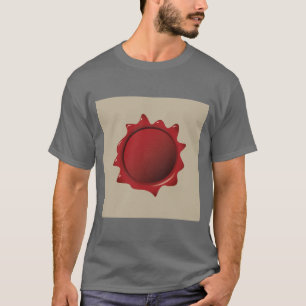 Camiseta Estilosa com Impressão de Cera à Venda