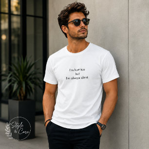 Camiseta Estilosa e Confortável com Mensagem Perso