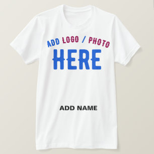 CAMISETA ESTILOSO BRANCO PERSONALIZÁVEL MODERNO VERIFICADO