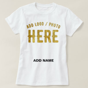 CAMISETA ESTILOSO MODERNO PERSONALIZÁVEL BRANCO VERIFICADO