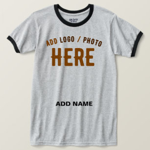 CAMISETA ESTILOSO MODERNO PERSONALIZÁVEL CINZA VERIFICADO M