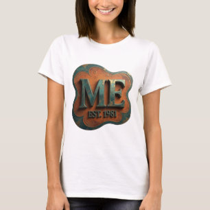 Camiseta Estiloso Prata ME EST 1981 Impressão