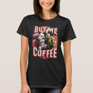 Camiseta Estímulos A Conversações Me Comprares Café