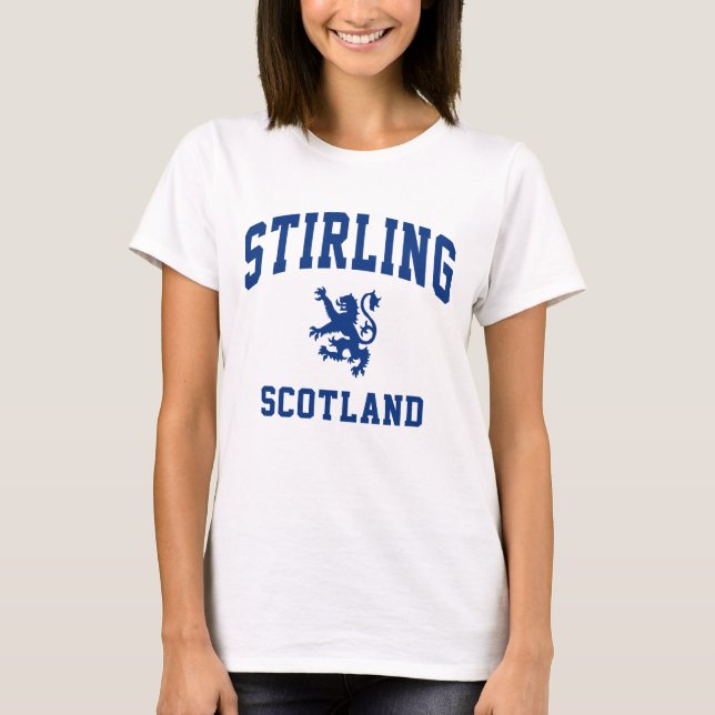 Camiseta Estirilinga Escocesa (Frente)