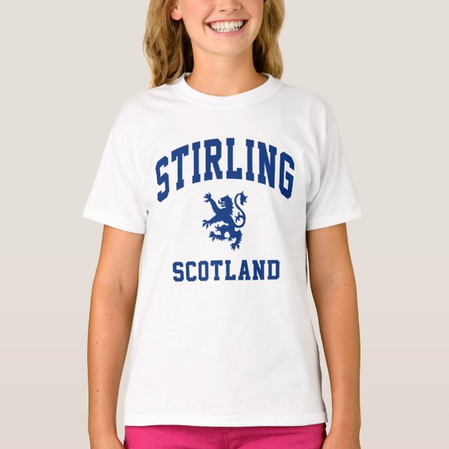 Camiseta Estirilinga Escocesa (Frente)