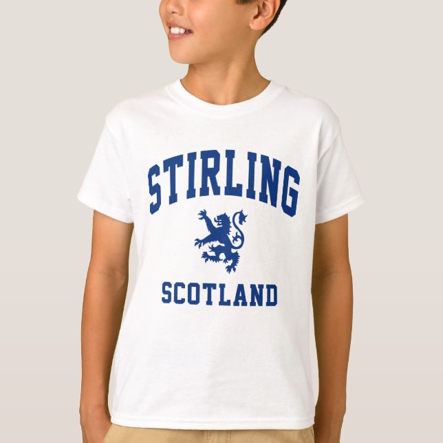 Camiseta Estirilinga Escocesa (Frente)