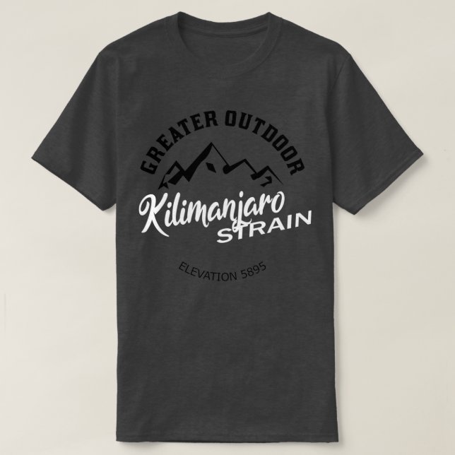 Camiseta Estirpe de Kilimanjaro (Frente do Design)