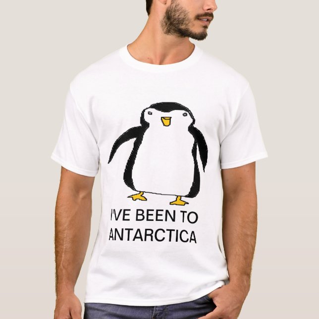 CAMISETA ESTIVE EM ANTARCTICA (Frente)
