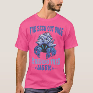 Camiseta Estive Lá Uma Vez Em Hermit Caranguejo, Animais Do