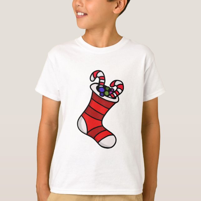 Camiseta estocagem de Natal (Frente)