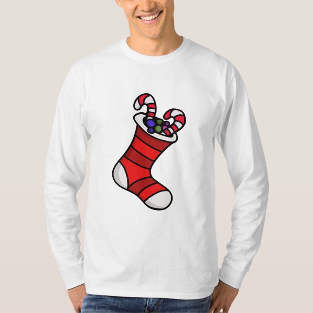 Camiseta estocagem de Natal (Frente)