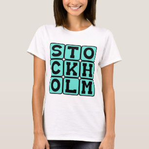 Camiseta Estocolmo, Capital da Suécia