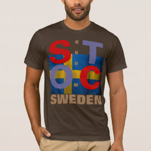 Camiseta Estocolmo Suécia