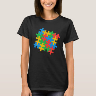 Camiseta Estojo 1 de Peças de Quebra-Cabeça para Conscienti