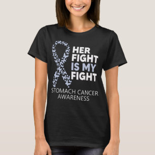 Camiseta Estômago Cancer Consciência A Luta dela é a min