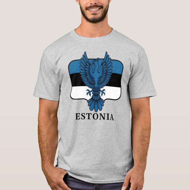 Camiseta Estônia Norte da Europa (Frente)