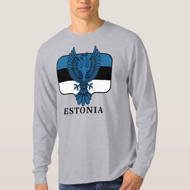 Camiseta Estônia Norte da Europa (Frente)