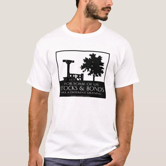 Camiseta Estoques & ligações (Frente)