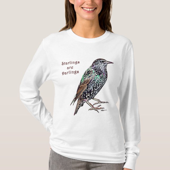 Camiseta Estorninhos São Queridos (Frente)