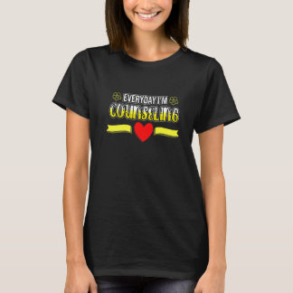 Camiseta Estou a aconselhar a saúde mental a conscientizar 