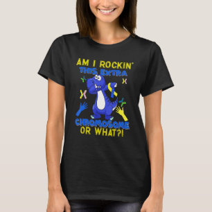 Camiseta Estou A Arremessar Este Cromossoma Extra Ou O Que