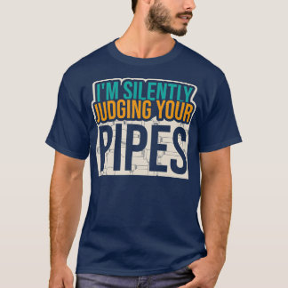 Camiseta Estou A Julgá-Lo Silenciosamente Com O Teu Canaliz