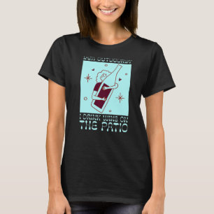 Camiseta Estou À Porta, Bebo Vinho No Vinho Da Patio