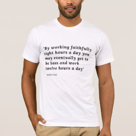 Camiseta Estou a trabalhar no duro T-Shirt