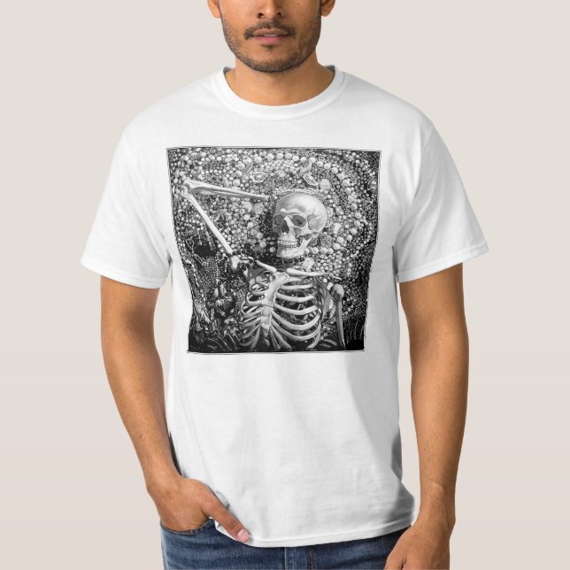 Camiseta Estou acalmado na virtude (Frente)