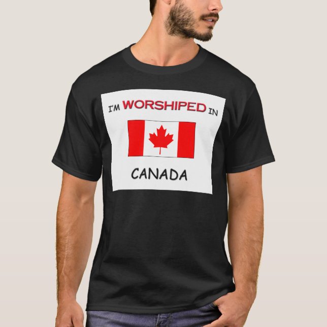 Camiseta Estou adorado no CANADÁ (Frente)
