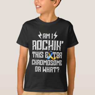 Camiseta Estou Apanhando Esse Cromossomo Extra Ou O Que Est