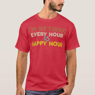 Camiseta Estou Aposentado Todos Os Dias É Sábado Engraçado