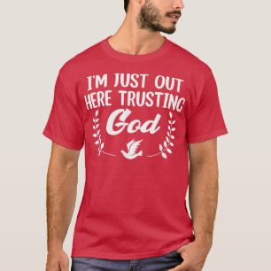 Camiseta Estou Aqui A Confiar Em Deus 362